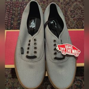 Vans authentic Alloy/Black gum outsole unisex men women sneaker